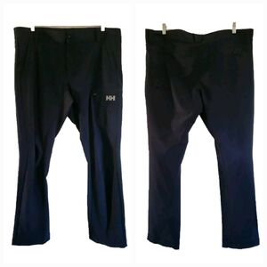 Helly Hansen QD Cargo Pants Outdoor Workwear Commuter Stretch Pockets Navy